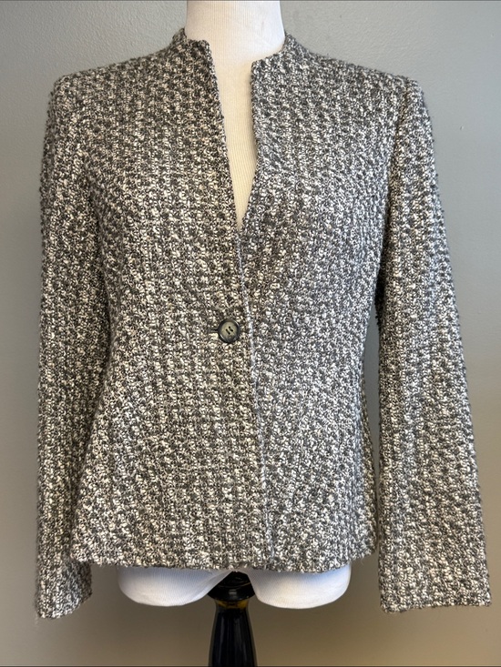 Jones New York Jackets & Blazers - Jones New York Collection Textured Tweed Blazer – Size S